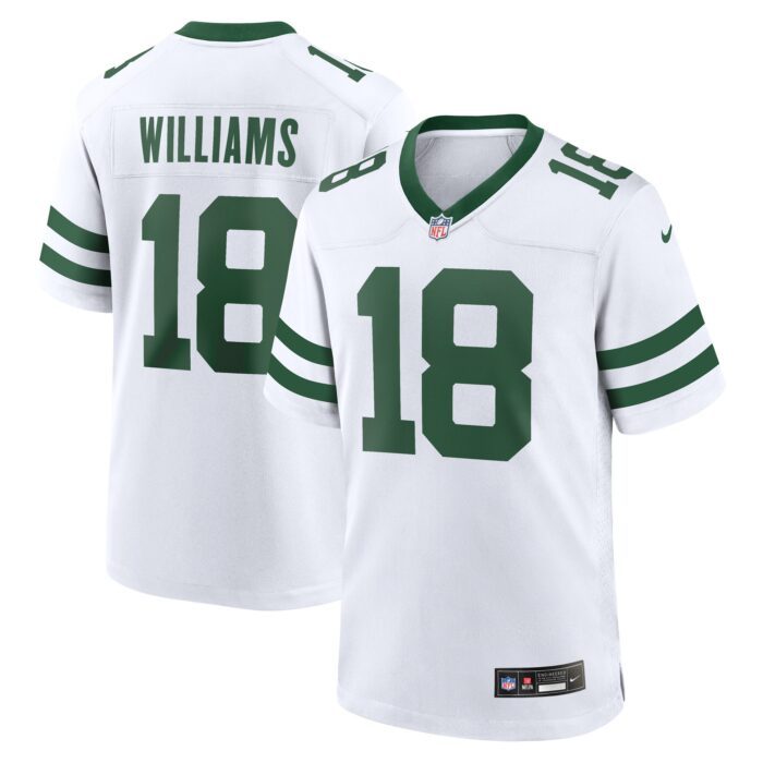 None Men's Record-Breaker NY Jets High-Quality Jersey Game Day Wear