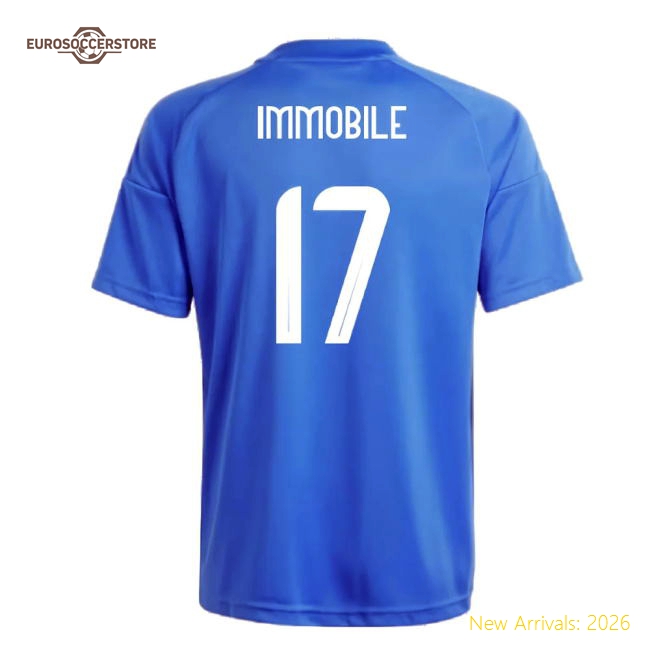 2024-2025 Italy Home Fan Jersey (Kids) (IMMOBILE 17)