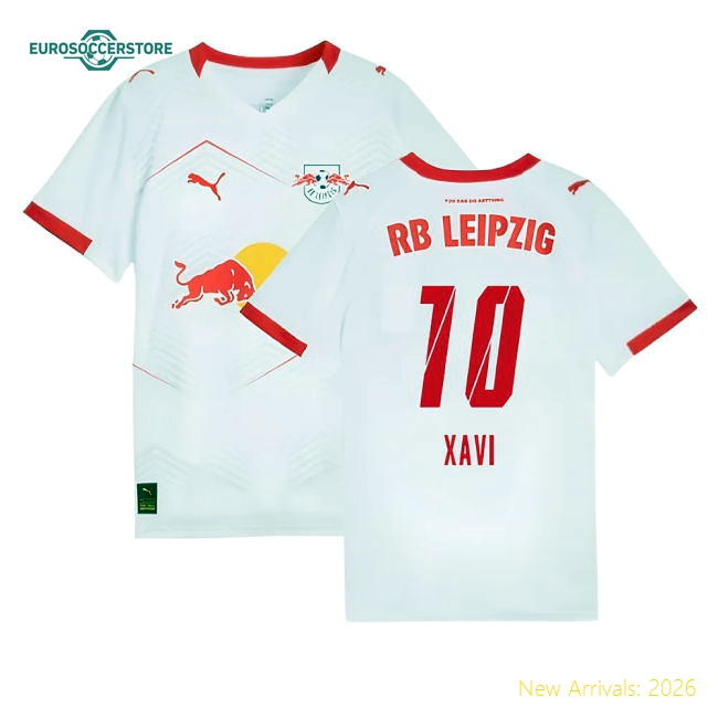 2025-2026 Red Bull Leipzig Home Shirt (Kids) (Xavi 10)