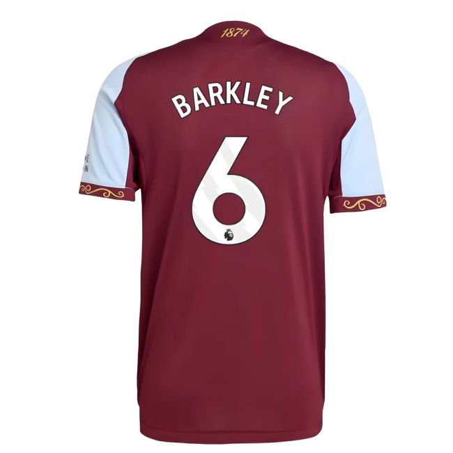 Aston Villa Stylish Home Jersey 2025-2026 #8