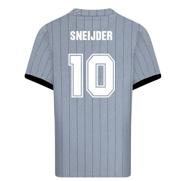 [DDJ] Netherlands 1983 Away Retro Shirt (SNEIJDER 10)