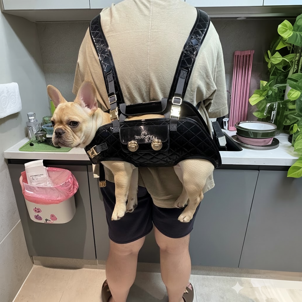 French Bulldog Frenbag Frenchie Backpack Carrier – Ergonomic Breathable