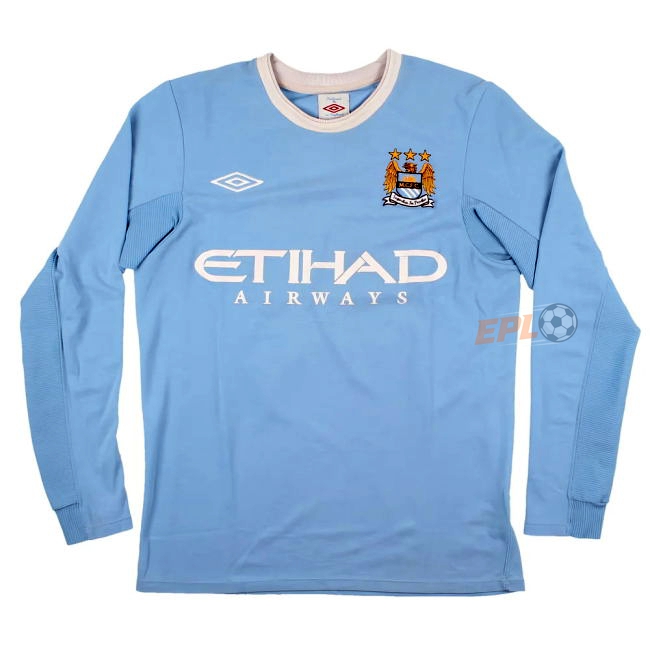 2009-10 Man City Soccer Jerseys superior Home Shirt - Adults