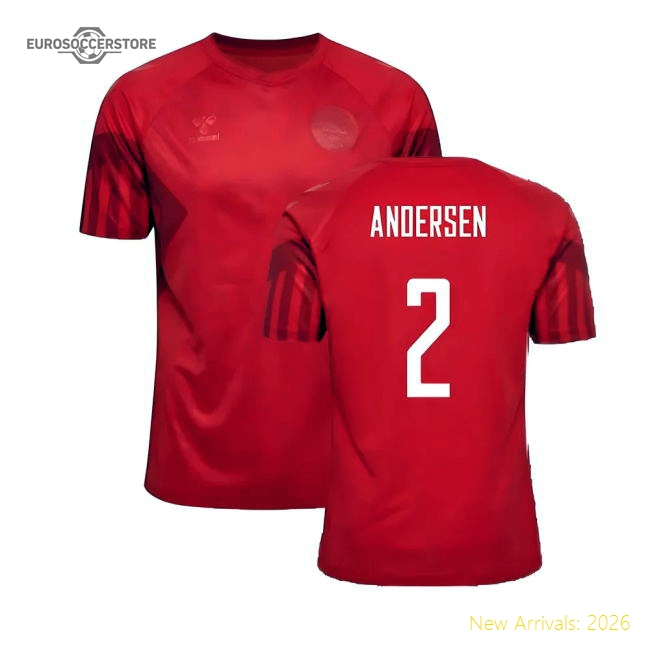Denmark 2022-2023 Authentic Home Shirt (den) Sleek Movement