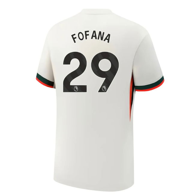 2025-2026 Chelsea Away Shirt (Fofana 29) (Match Day)