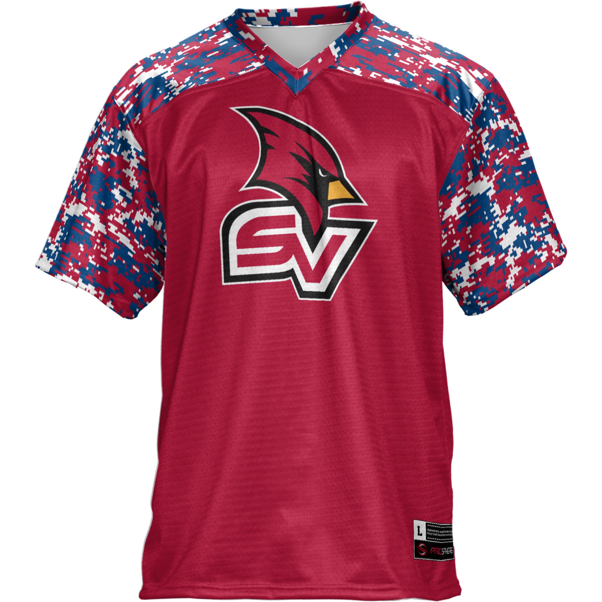 Saginaw Valley State Cardinals GameDay Greats Football Jersey - Red