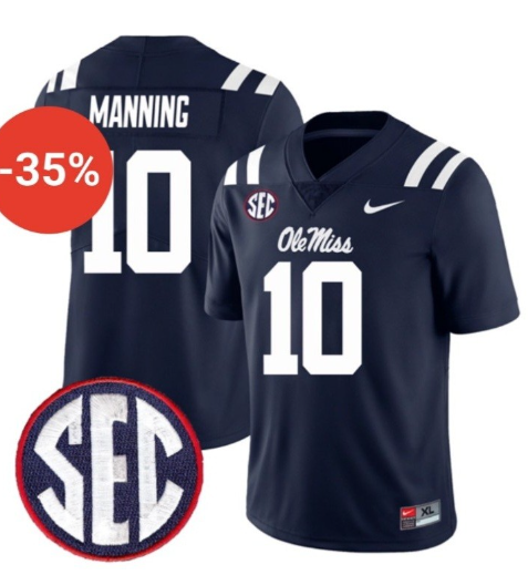 Men's None #10 Eli Manning Game 2024 home jersey high quality Jersey