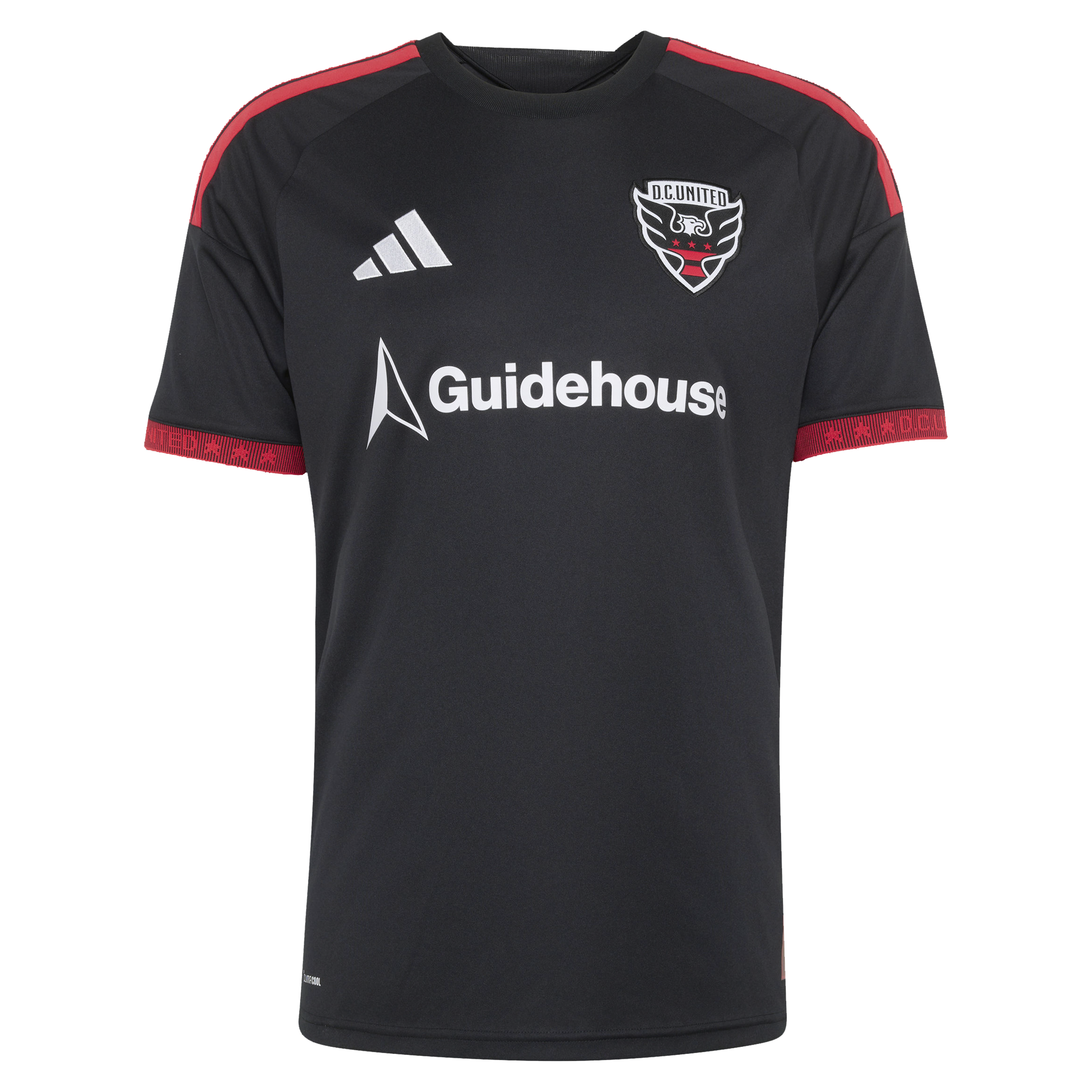 [SJH] D.C. United 2026 Black-and-Red Kit Replica Jersey - Black