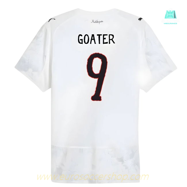 2025-2026 KIDSUPER x Manchester City CWC Authentic Shirt (White) (Goater 9)