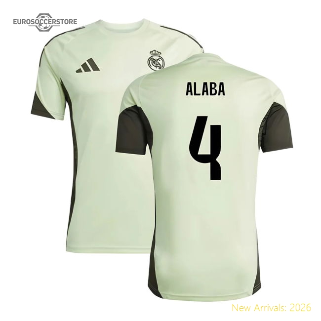 Elite Real Madrid Training Alaba Jersey 2025-2026 Durable