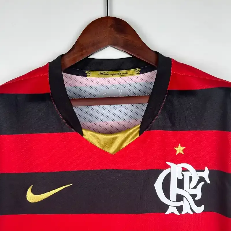 Cheap 2008-2009 Flamengo Long Sleeve Jersey retro kit