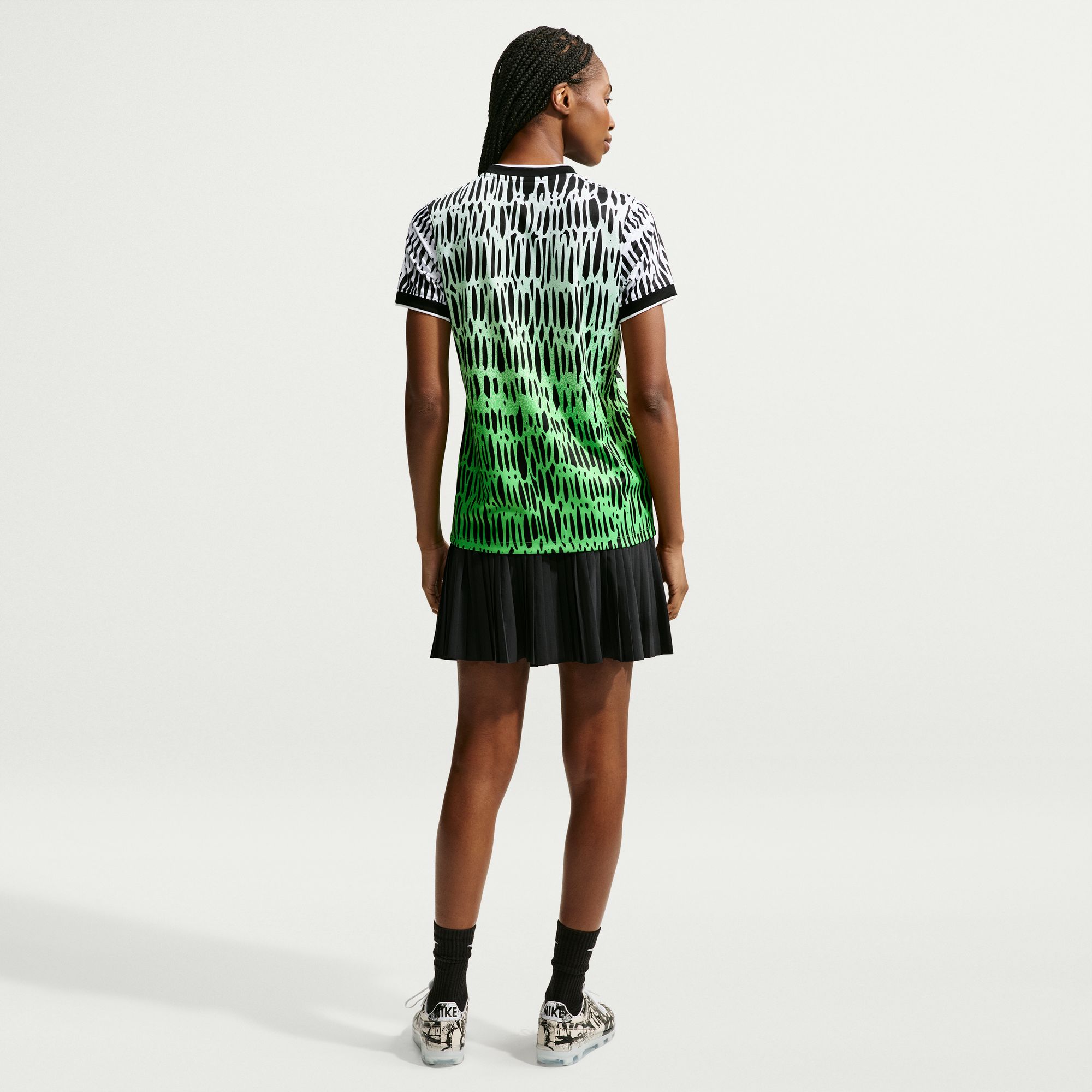 [SJH] Nigeria National Team x Slawn Women's 2026 Dri-FIT Pre-Match Jersey Top - Black