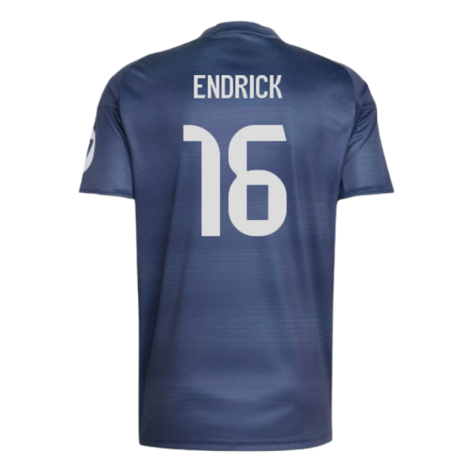 2025-2026 Real Madrid Away Shirt (Endrick 16) - Stadium Quality - C...