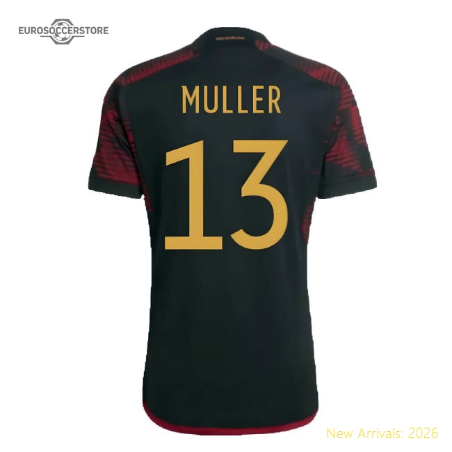 Germany 2022-2023 Away Shirt - Genuine Quick-dry Moisture-management