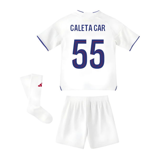 Lyon Football Club Traditional Home Soccer Jersey