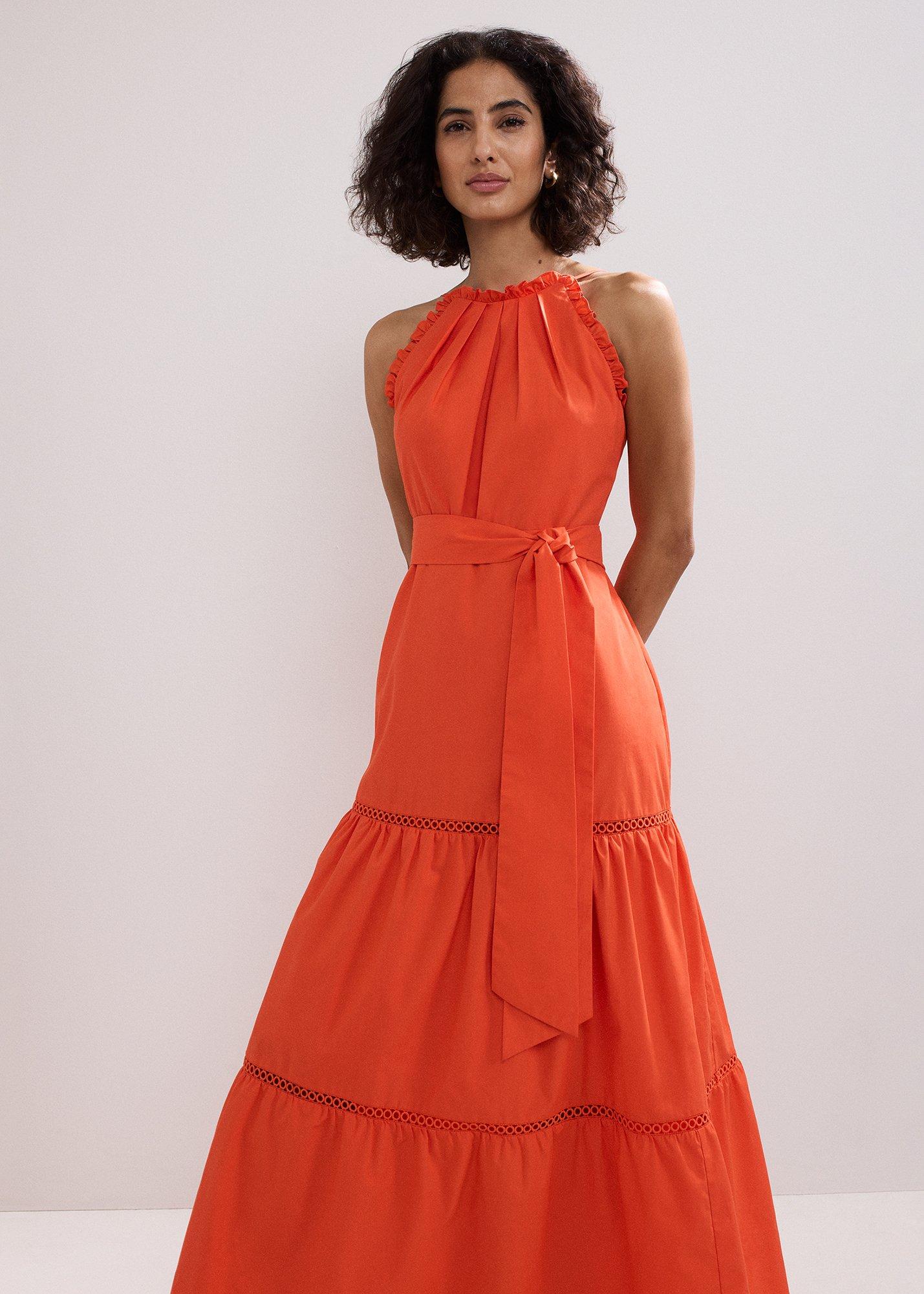 Nolia Cotton Poplin maxi Dress
