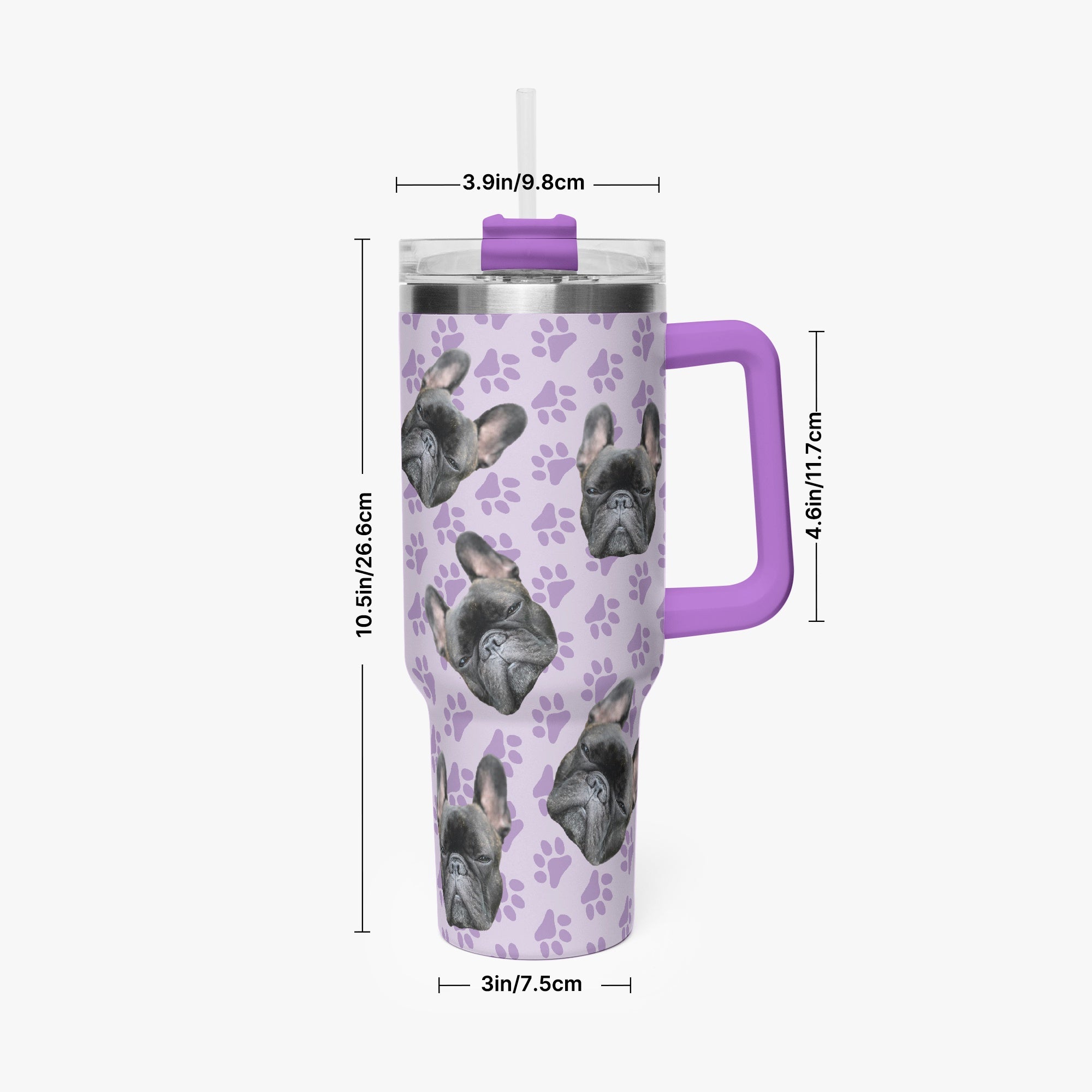 High-Quality Donna - Personalized Car Tumbler Cup for Casual Outings