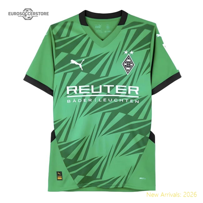2024-2025 Borussia Mgb Away Shirt - Great Value - Official Design