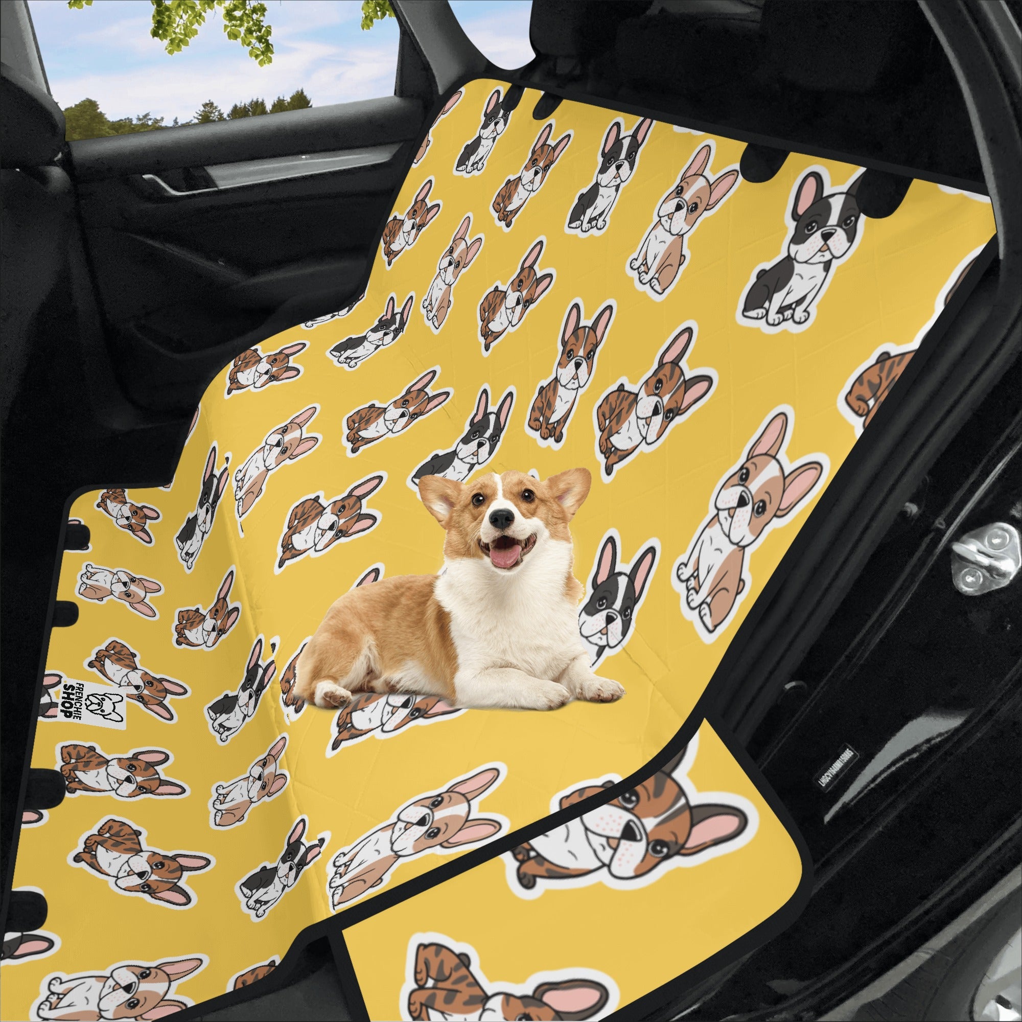 French Bulldog Thunder Car Pet Seat Covers For French Bulldog Durable Dog Item