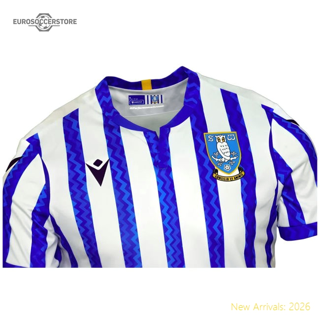 Sheffield Wednesday Home Kit 2024-2025 Match Version Jersey