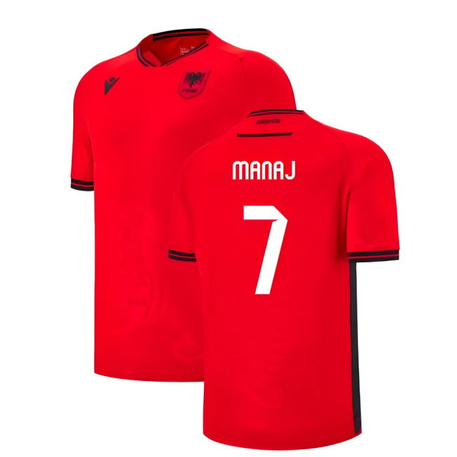 2025-2026 Advanced Albania Home Jersey