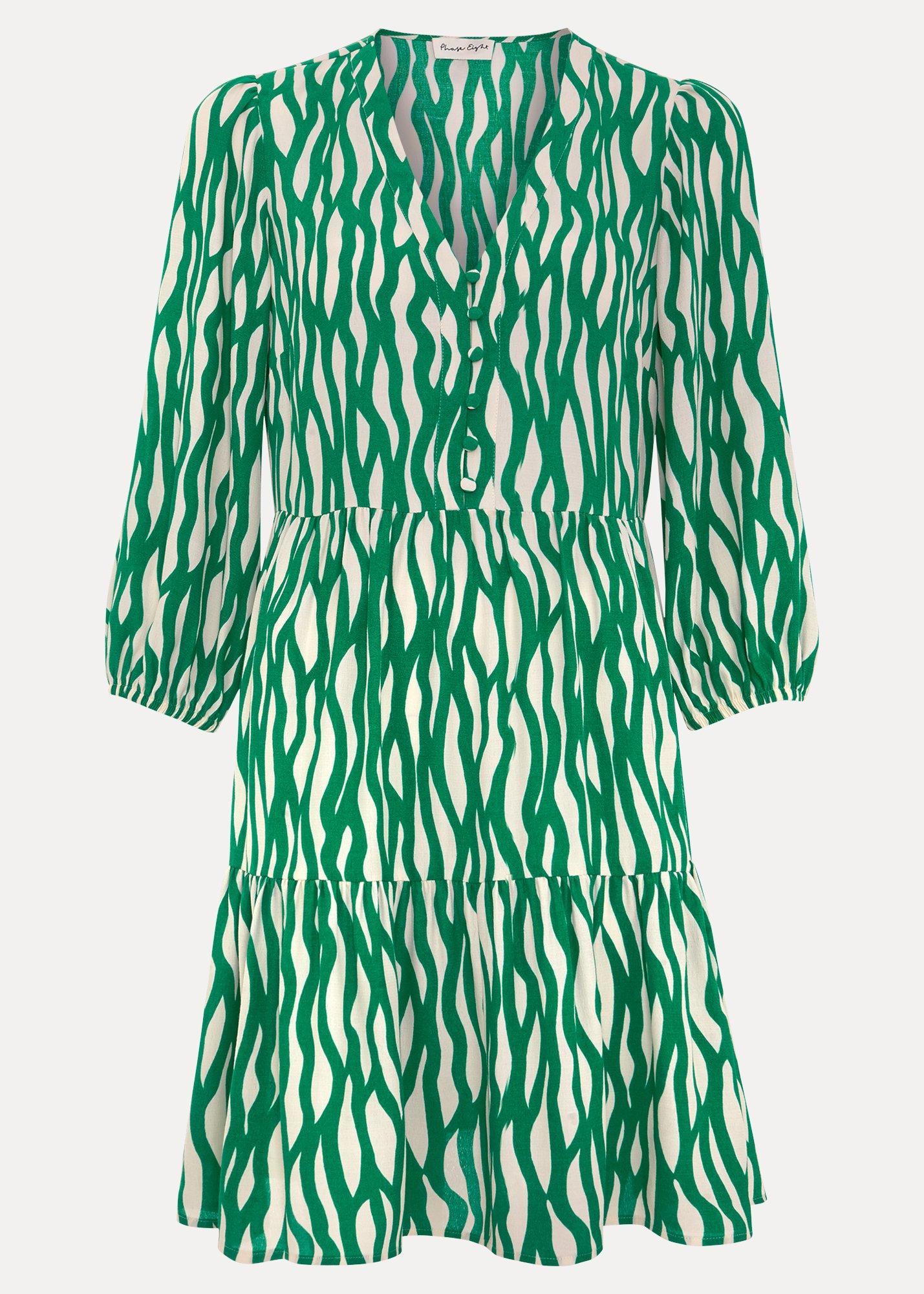 Penele Squiggle Swing Dress