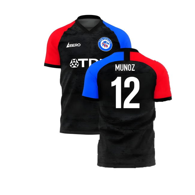 Crystal Palace Away Concept Football Kit Libero Munoz #12 Top Tier...