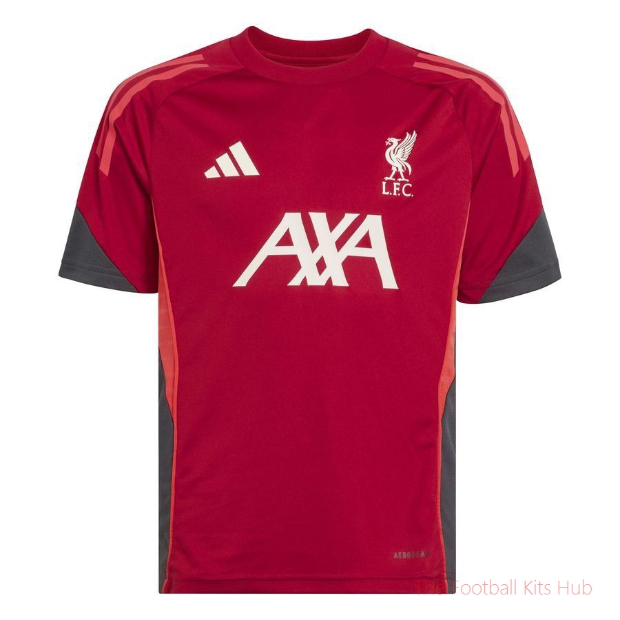 Liverpool Training T-Shirt Tiro 25 - Strawberry Red Kids