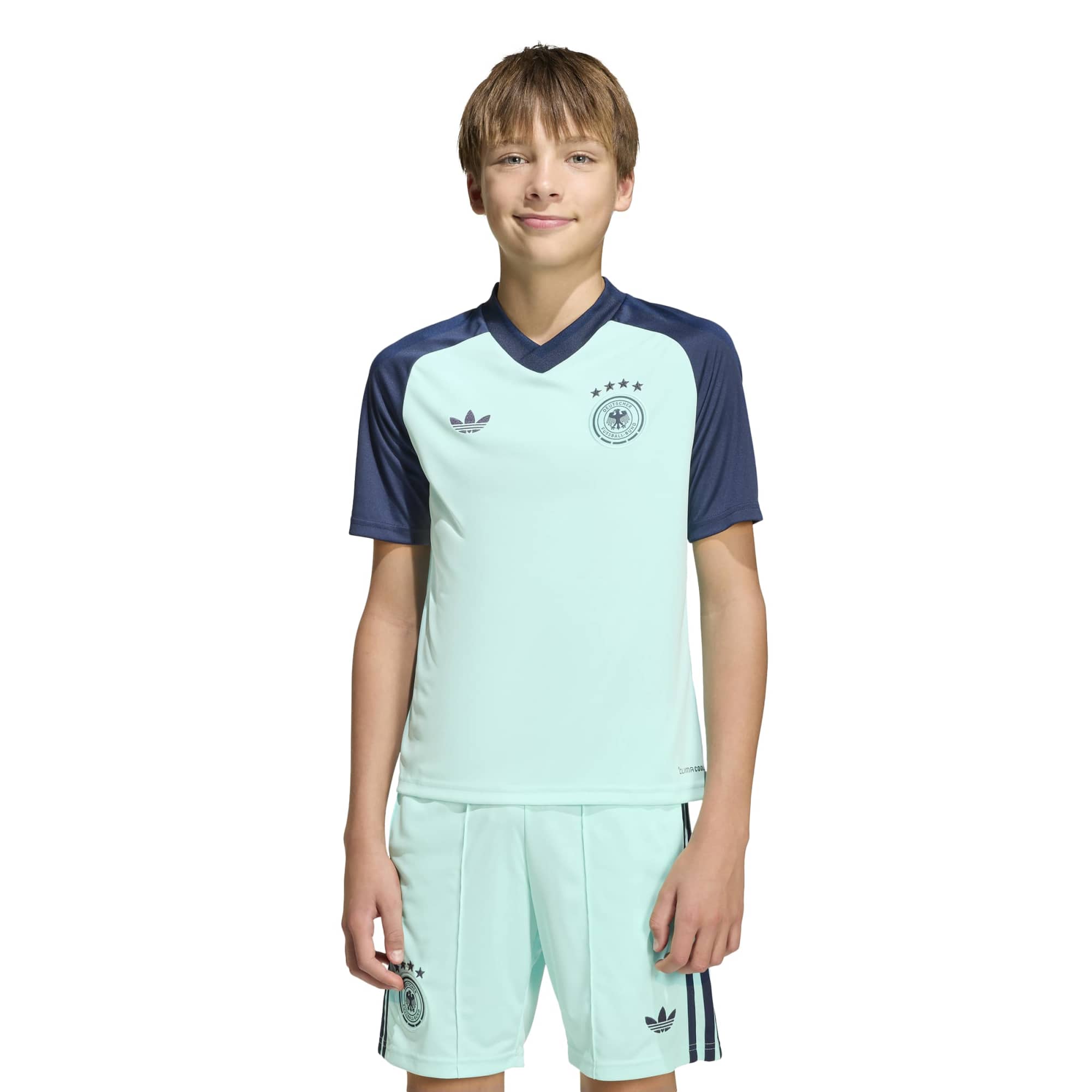 [SJH] Germany National Team Youth 2026 Pre-Match Jersey Top - Turquoise