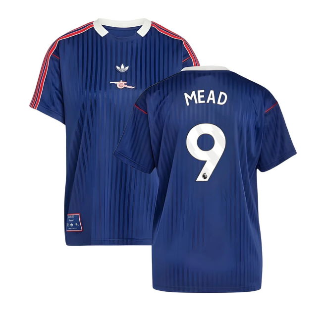 retro Arsenal Terrace Icons Shirt (Navy) (Mead 9)