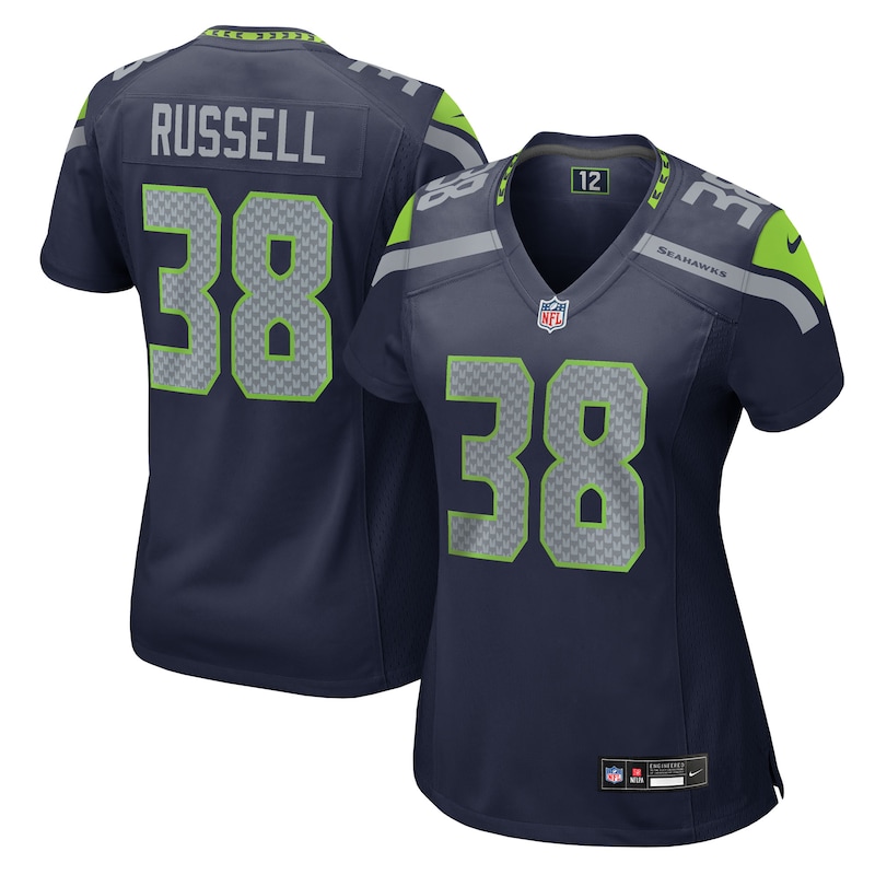 None Brady Russell SEA Seahawks Bold Official Jersey for NFL Fans