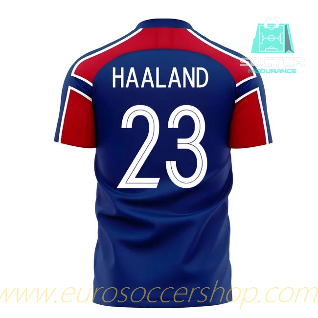 2025-26 Edition Norway High Quality Away Shirt Concept Edition (HAALAND 23)