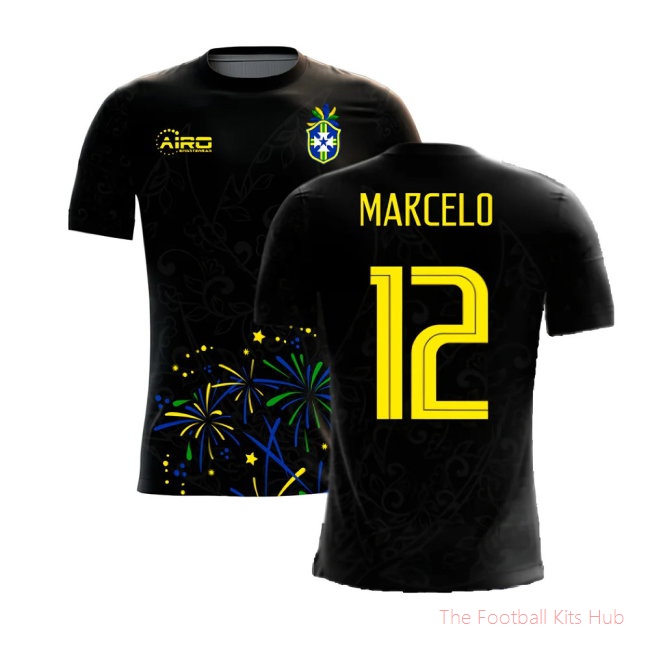 [SJH] 2025/26 Brazil Third Football Shirt (Marcelo 12)