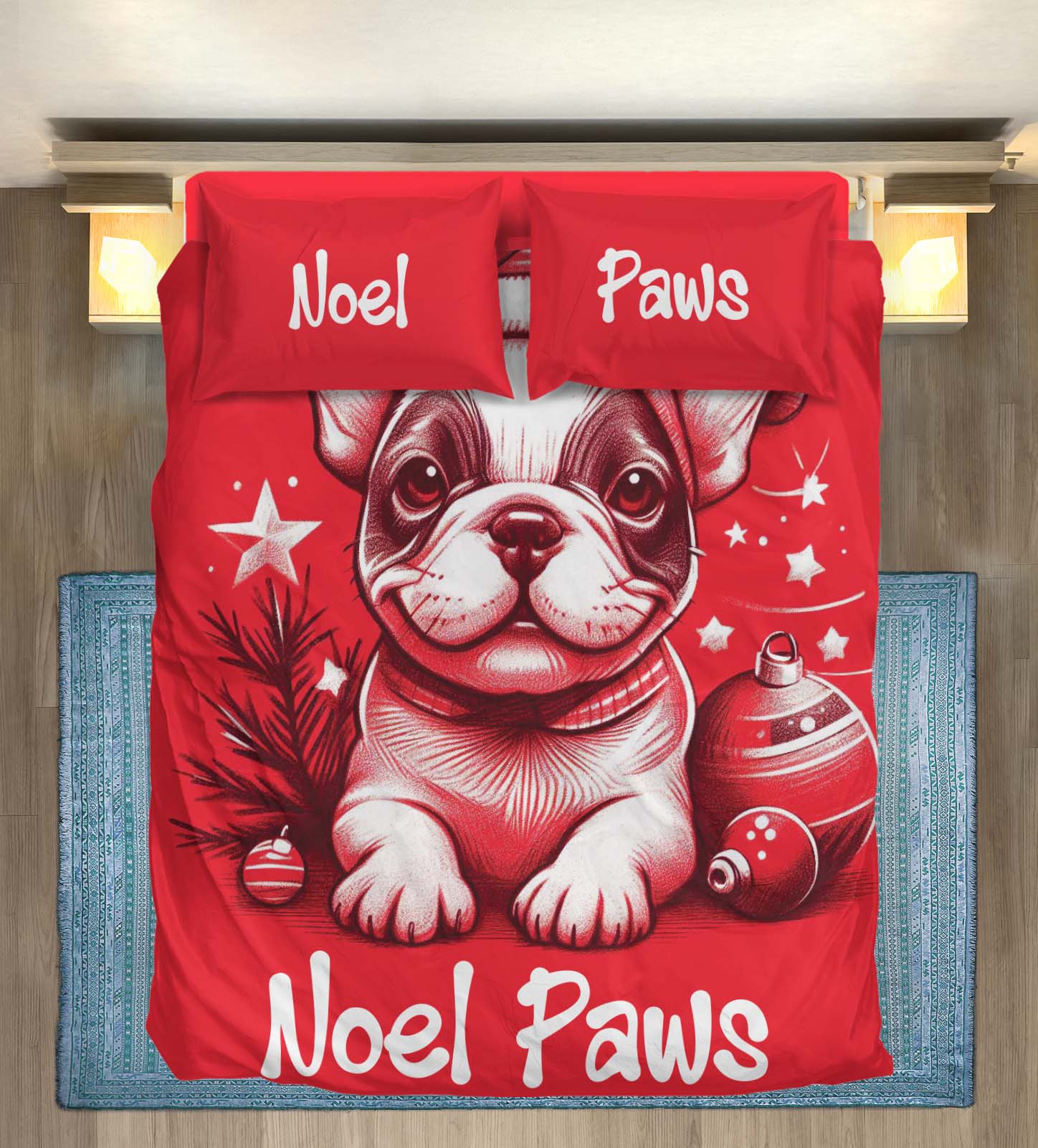 Frenchie Premium Jaq - Frenchie Bedding Set For French Bulldogs