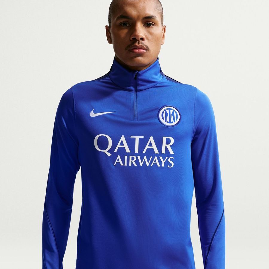 Inter Training Shirt Dri-FIT Strike Drill - Lyon Blue/Blue Void/White