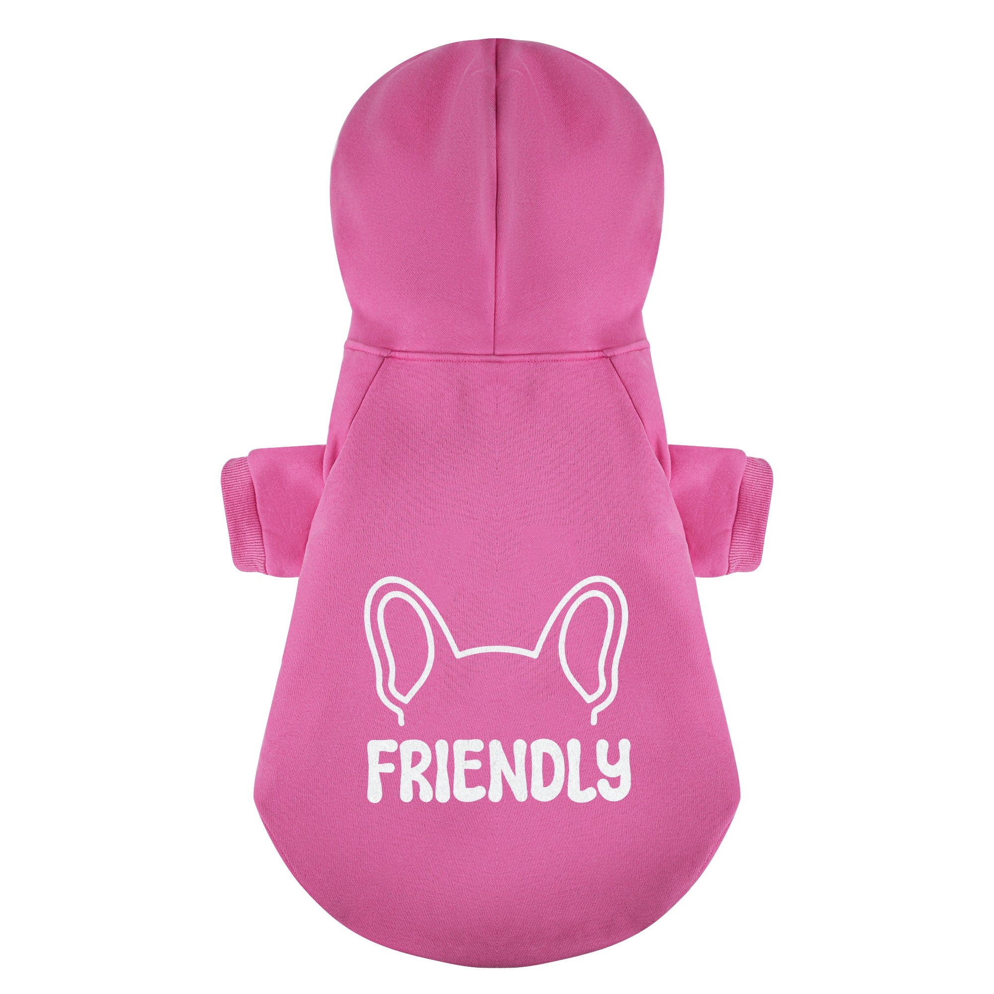 Friendly and Not Friendly - Matching French Bulldog Hoodies – Stylish, Cozy & Personalized!