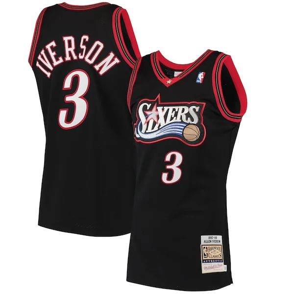 Allen Iverson PHI Premium Authentic Jersey - Reasonable Price