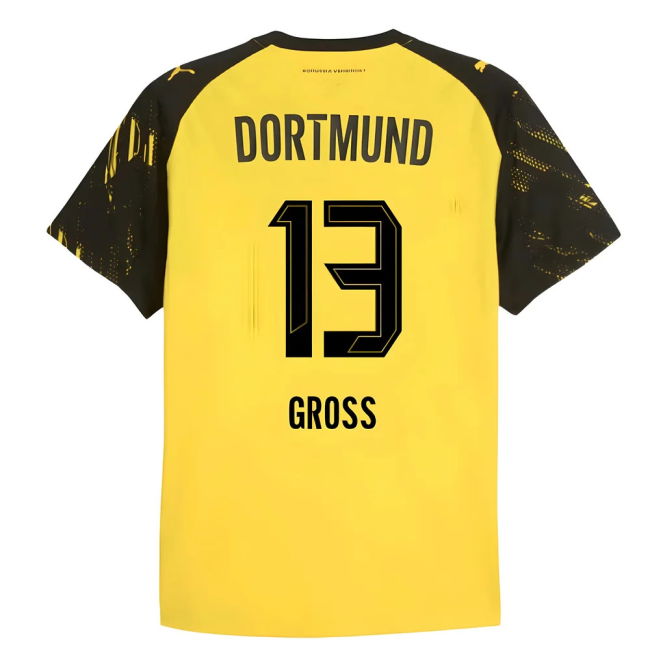 2025-2026 BVB Home Match Quality Shirt (Gross 13) Moisture Wicking