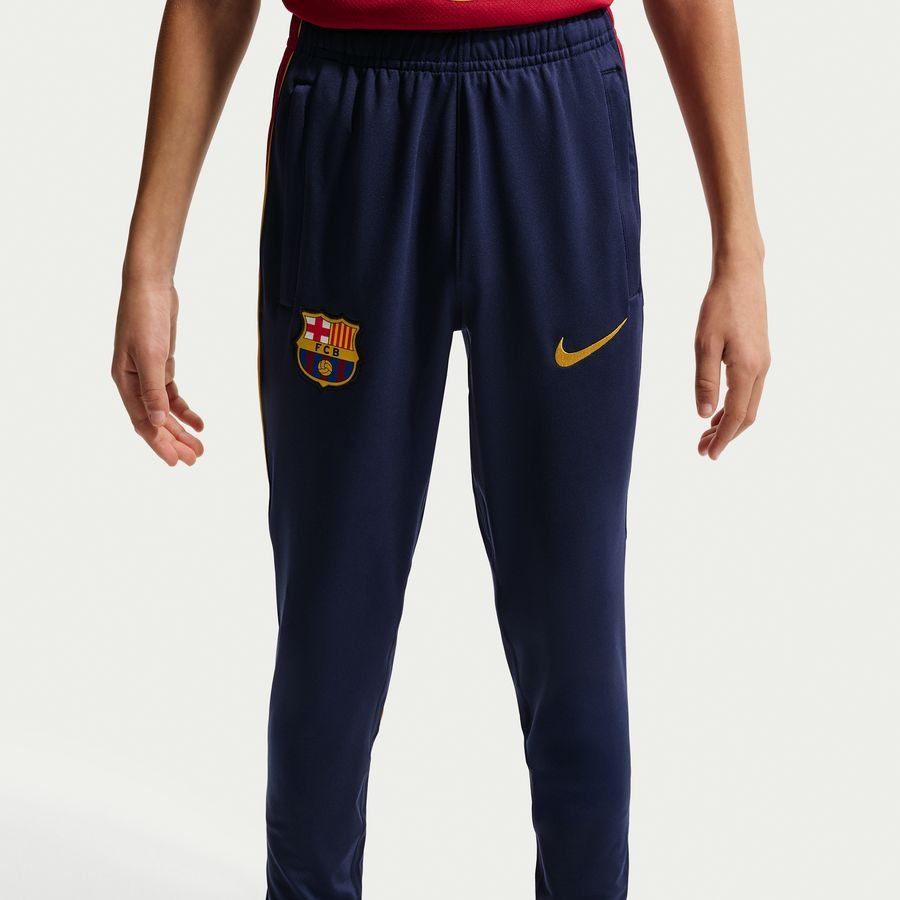 [EFKS] Barcelona Trousers Dri FIT Strike Blackened Blue/Noble Red/Mineral Training