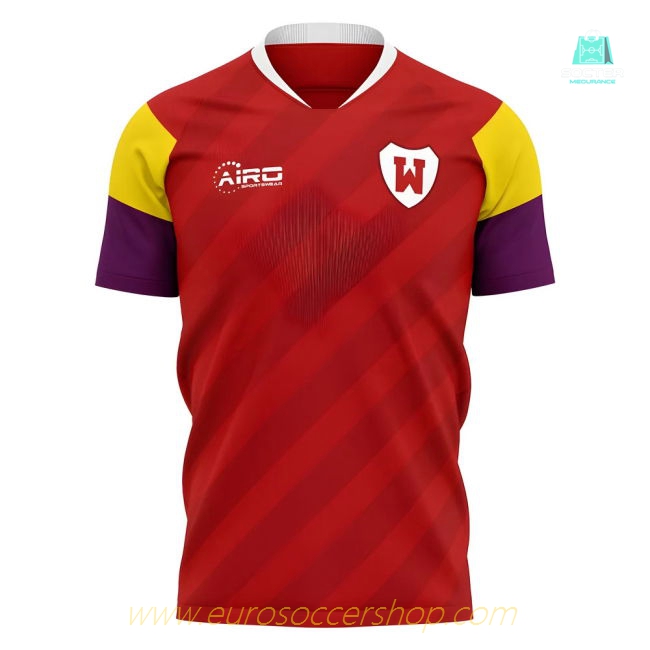 2025-2026 Wrexham Home Concept Football Shirt - Womens