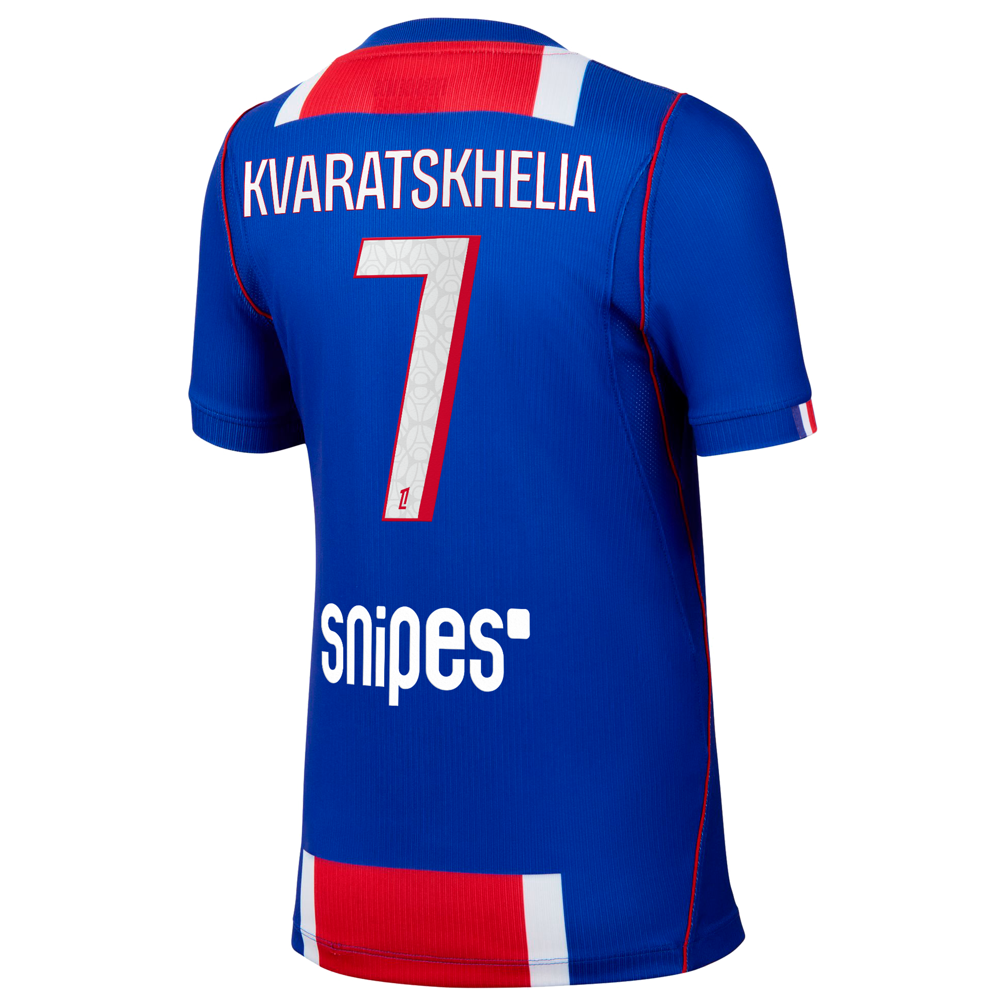 [SD] Khvicha Kvaratskhelia Paris Saint-Germain Youth 2026/27 Home Stadium Replica Jersey - Blue