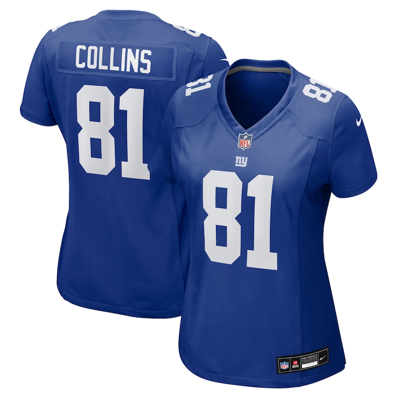 None Beaux Collins NY Giants Iconic Pro-Level Jersey Football Apparel