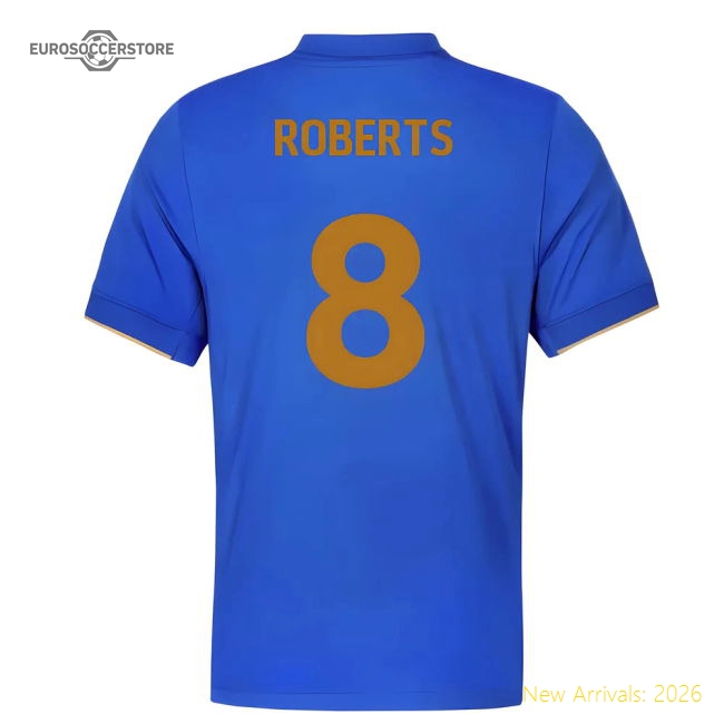 High-Quality Home Shirt Roberts 8 2025-2026 Birmingham City