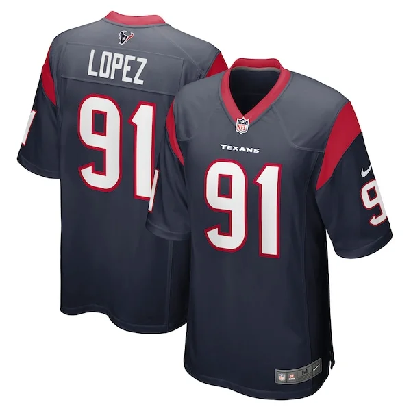 None Roy Lopez Game Jersey - Navy | NFL Player Jersey | NFL Football