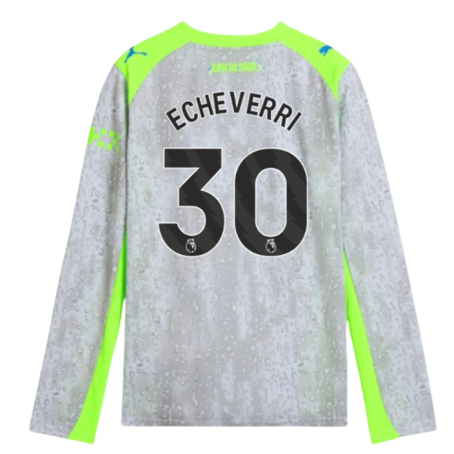 Kids 2025-2026 Man City FC Third Strip (Echeverri 30)