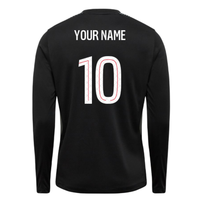 PSG Official 2025-2026 Goalkeeper Shirt (Black) | Performance