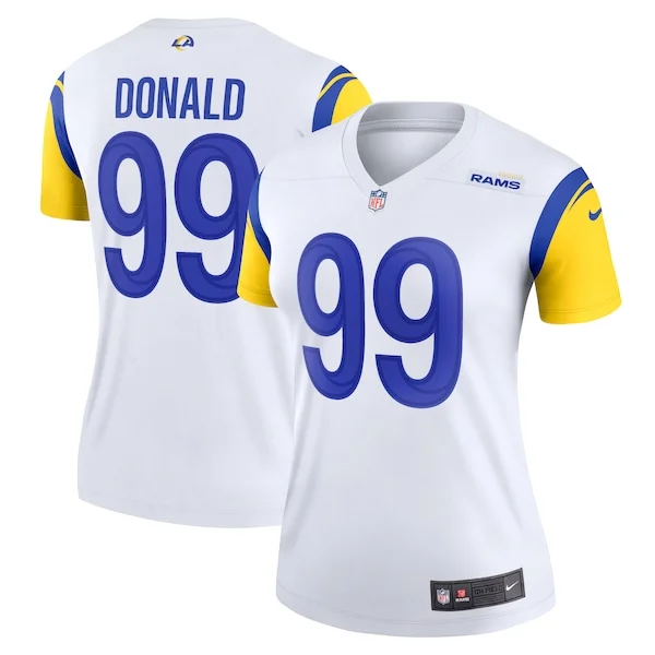 Performance Los Angeles Rams  Jersey - Premium White NFL Fan Jersey...