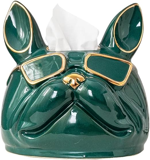 - Premium Frenchie Shaped Tissue Dispenser Box Outdoor Use | Comfort Fit