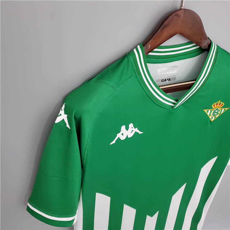 Breathable Real Betis 21-22 Home Green Soccer Jersey Football Shirt