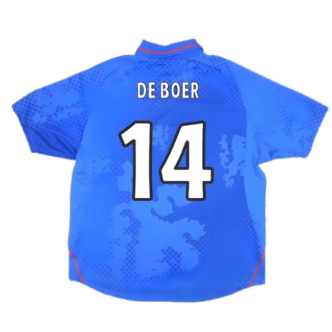 Professional Grade Replica Rangers Fc Boer #14 Latest Edition Shirt